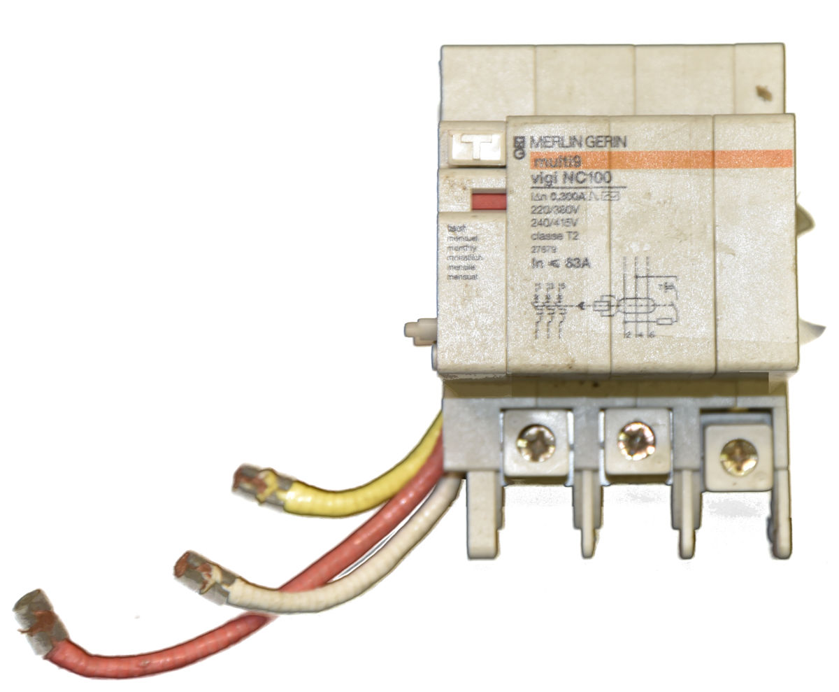 DISJONCTEUR DIFFERENTIEL TETRA 63A 300mA COURBE D SELECTIF MERLIN GERIN
