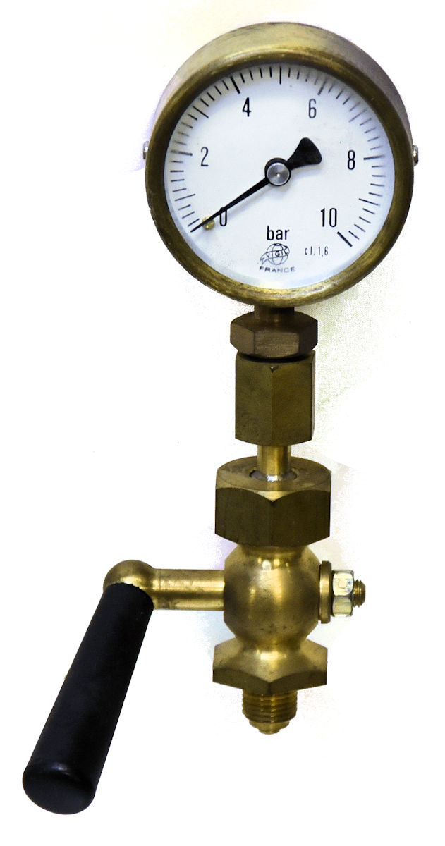 Régulateur de ballon à l'hélium, valve de remplissage CGA580