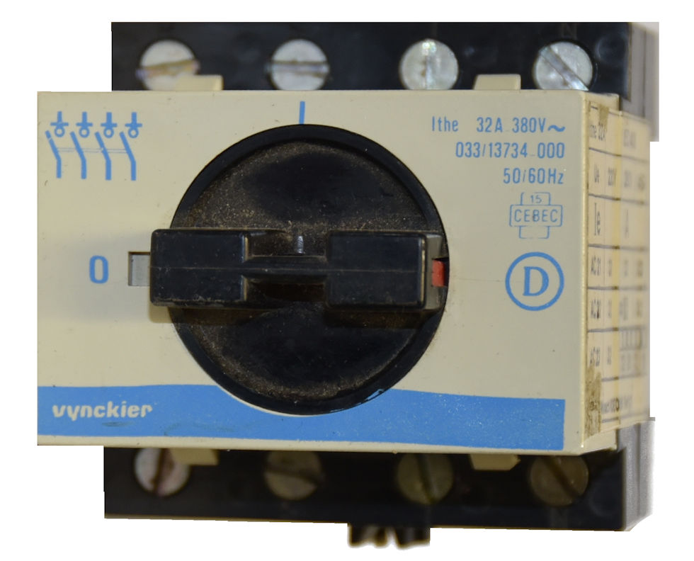 Interrupteur rotatif - Vynckier 033/13734 000 - 32A - 380 V – Aux Bons ...