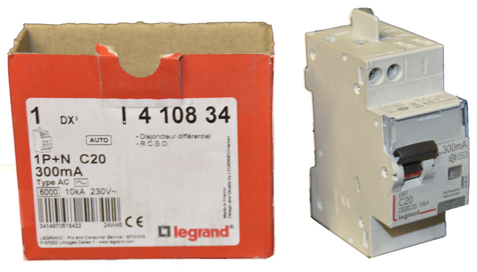 TONGOU Type A Disjoncteur Différentiel 63A 100mA 230V 1P+N