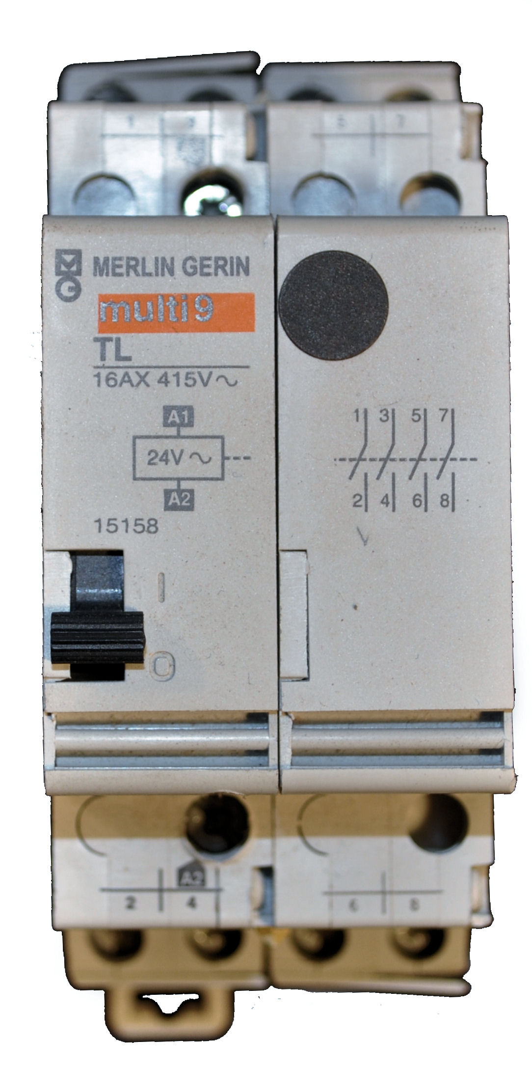 Merlin Gerin Multi 9 Tl Télérupteur TL Multi 9 - 16 A - Merlin-Gerin - 15158 – Aux Bons Enfants